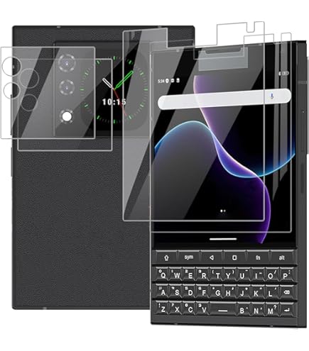 Savvies 3 Stuks Tempered Glass Film voor Unihertz Titan 2 (Voor