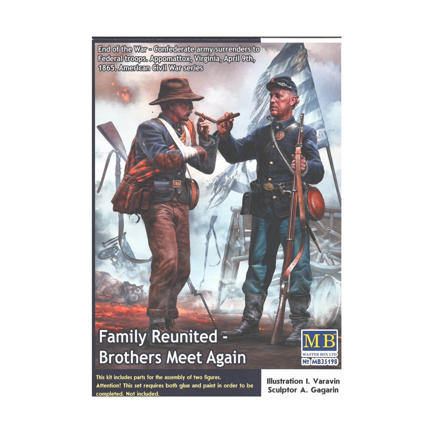 Masterbox 1: 35 - Family Reunited, End of The War ACW