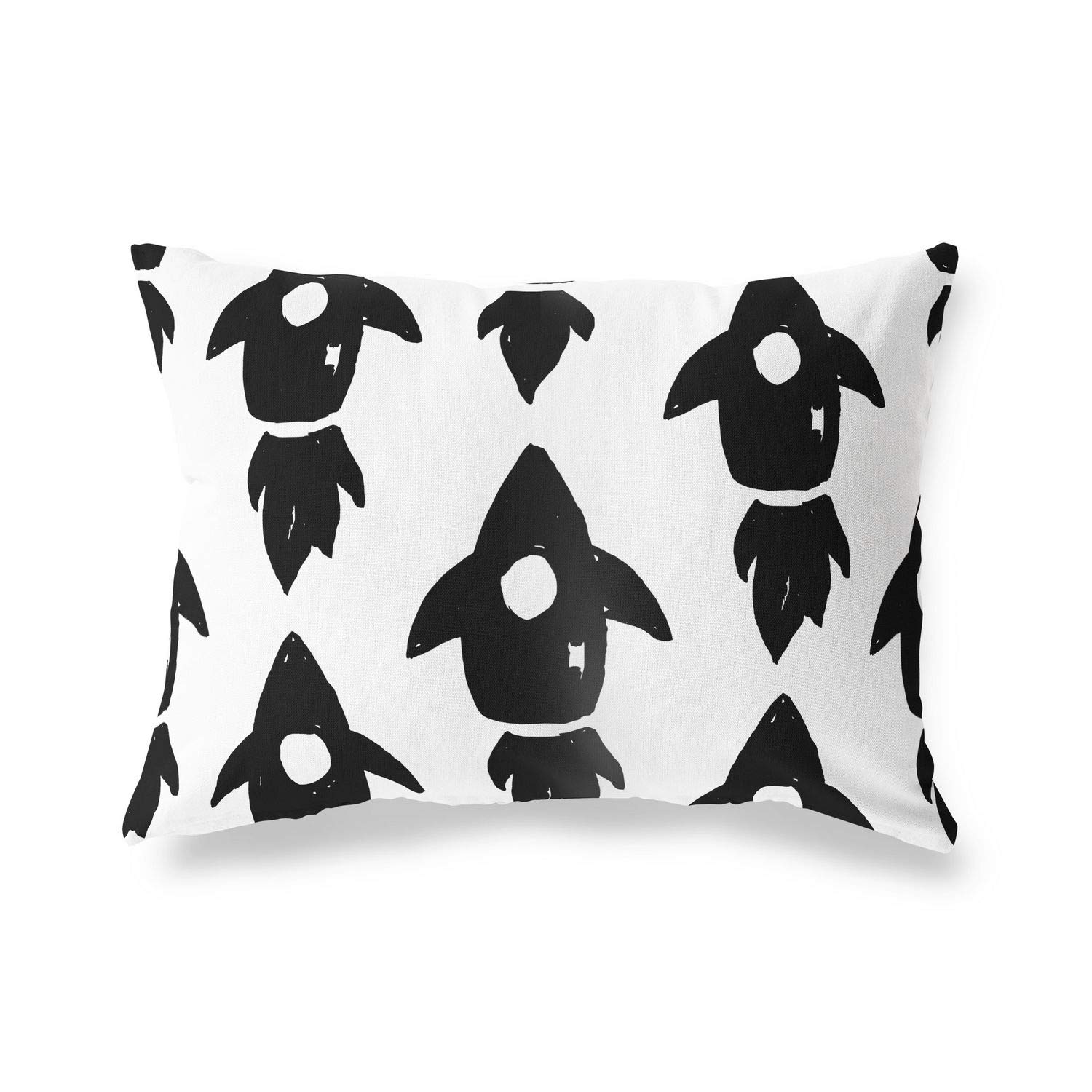 Bonamaison Decorative Cushion Cover Random Pattern, Throw Pillow Covers, Home Decorative Pillowcases for Livingroom, Sofa, Bedroom, Size:35x50 Cm - Designed and Manufactured in Turkey