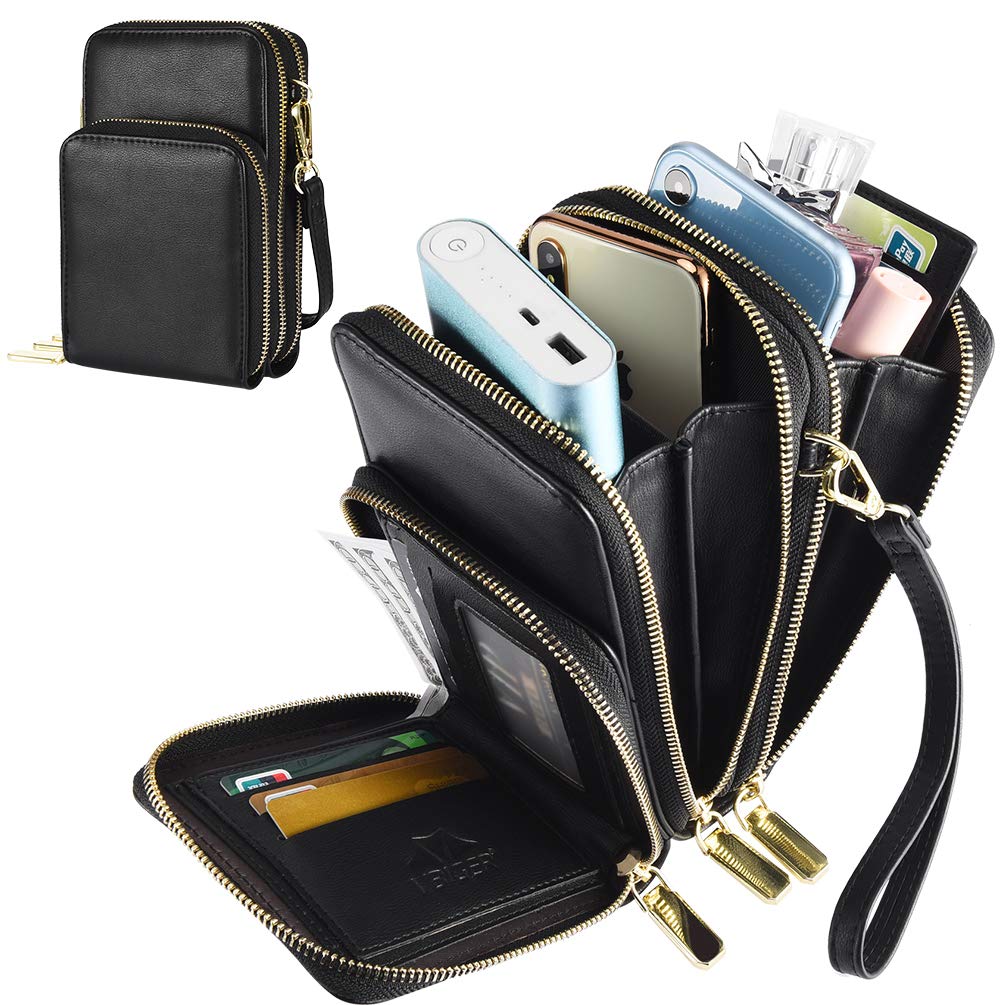 VBIGER Small Crossbody Bag Cell Phone Purse for women,Shoulder Bag with Credit Card Slots