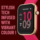 Reflex Active Series 12 Pink Fitness Smart Watch RA12-2152 1.7" Touchscreen view 2