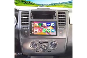 4+64G Double Din Radio Stereo for Nissan Versa 2006-2011 with Wireless Carplay & Android Auto,7 Inch Android 15 Car Audio Rec