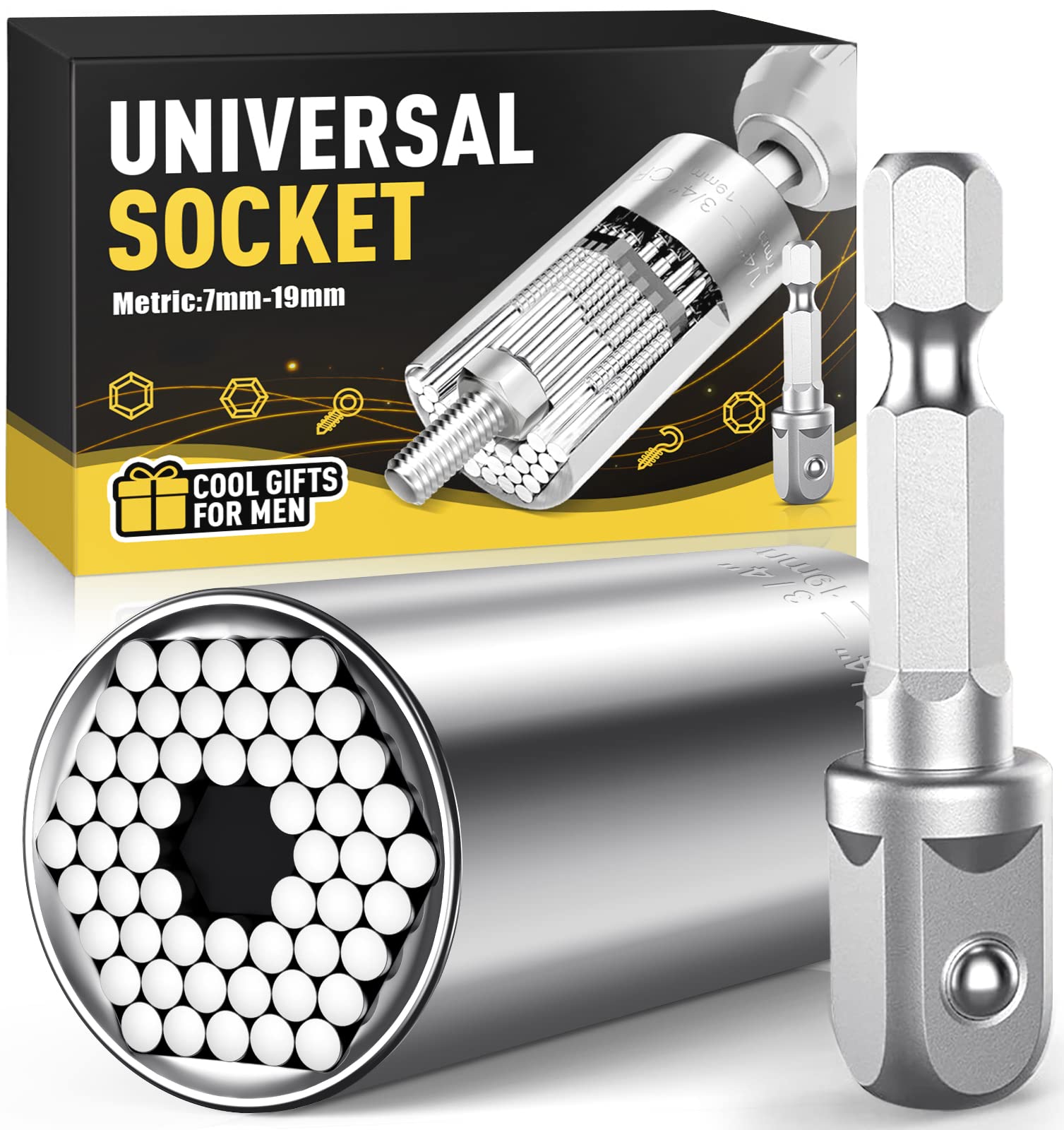 Hinshark Gifts for Men, Super Universal Socket