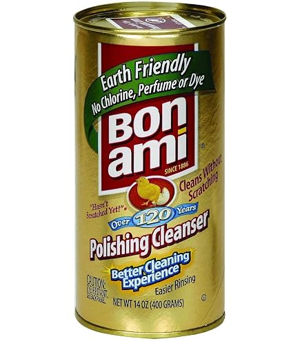 Bon Ami Powder Cleanser 14 Oz - Hypoallergenic Non-Toxic Eco Friendly