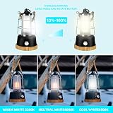 HARPER LIVING Rechargeable LED Lantern with Power Bank 5000mAh Outdoor Light view 6