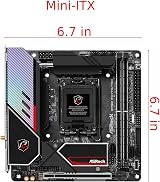ASRock Z790 PG-ITX TB4 Mini ITX Motherboard Intel 1700 DDR5 Wi-Fi 6E 2.5G view 2
