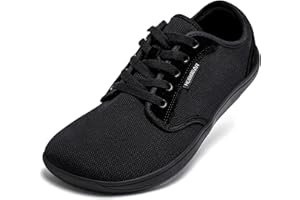 HOBIBEAR Mens Womens Wide Width Barefoot Shoes Unisex Outdoor Zero Drop Cross-Trainer Running Minimalist Walking Shoes Lightw