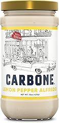 Carbone, Sauce Pasta Alfredo Lemon Pepper, 15 Ounce