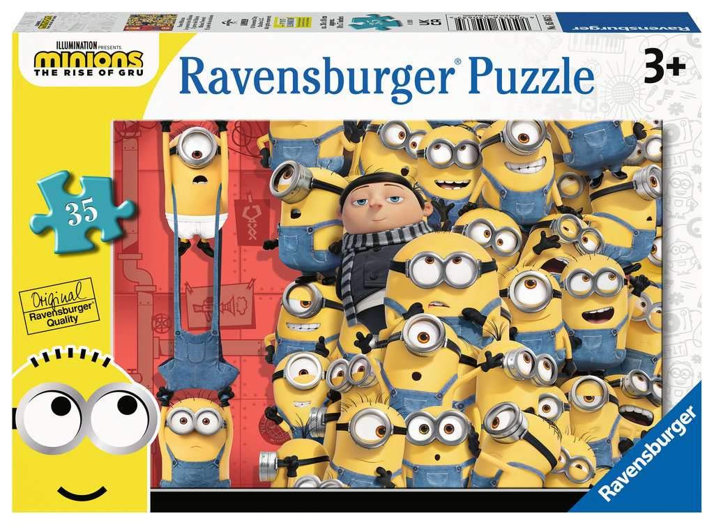 Ravensburger inions 2 The Rise of Gru 6-in-1 Gaes Copendiu Set for