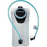 Trailflow-88EZ Hydration Bladder by Mazama Designs. Leakproof, Easy Clean and Fill Water Reservoir BPA Free, Fits Most Hydration Backpacks. Great for Running, Hiking, Camping, Cycling. (3L)