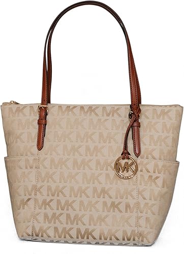 michael kors jet set logo tote
