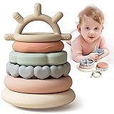 Moonkie Stacks of Circles Soft Teething Toy