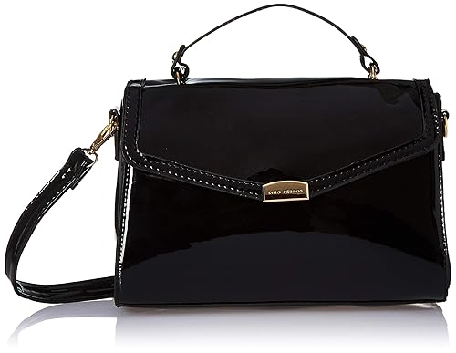 Lino Perros Womens Satchel (Black)