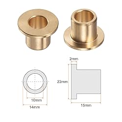HARFINGTON Flange Bearing Sleeve 10mm Bore 14mm OD
