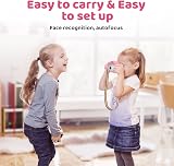 Cocopa Kids Camera for 3-12 Years 1080P 32GB IPS Screen Pink view 7
