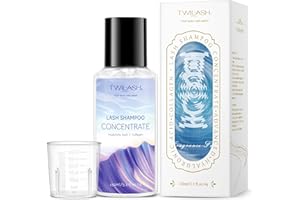 Lash Shampoo Concentrate (150ml/ 5.12oz): Deep Cleanse, Long-Lasting Hydration, Gentle Formula Eyelash Cleanser Concentrate F