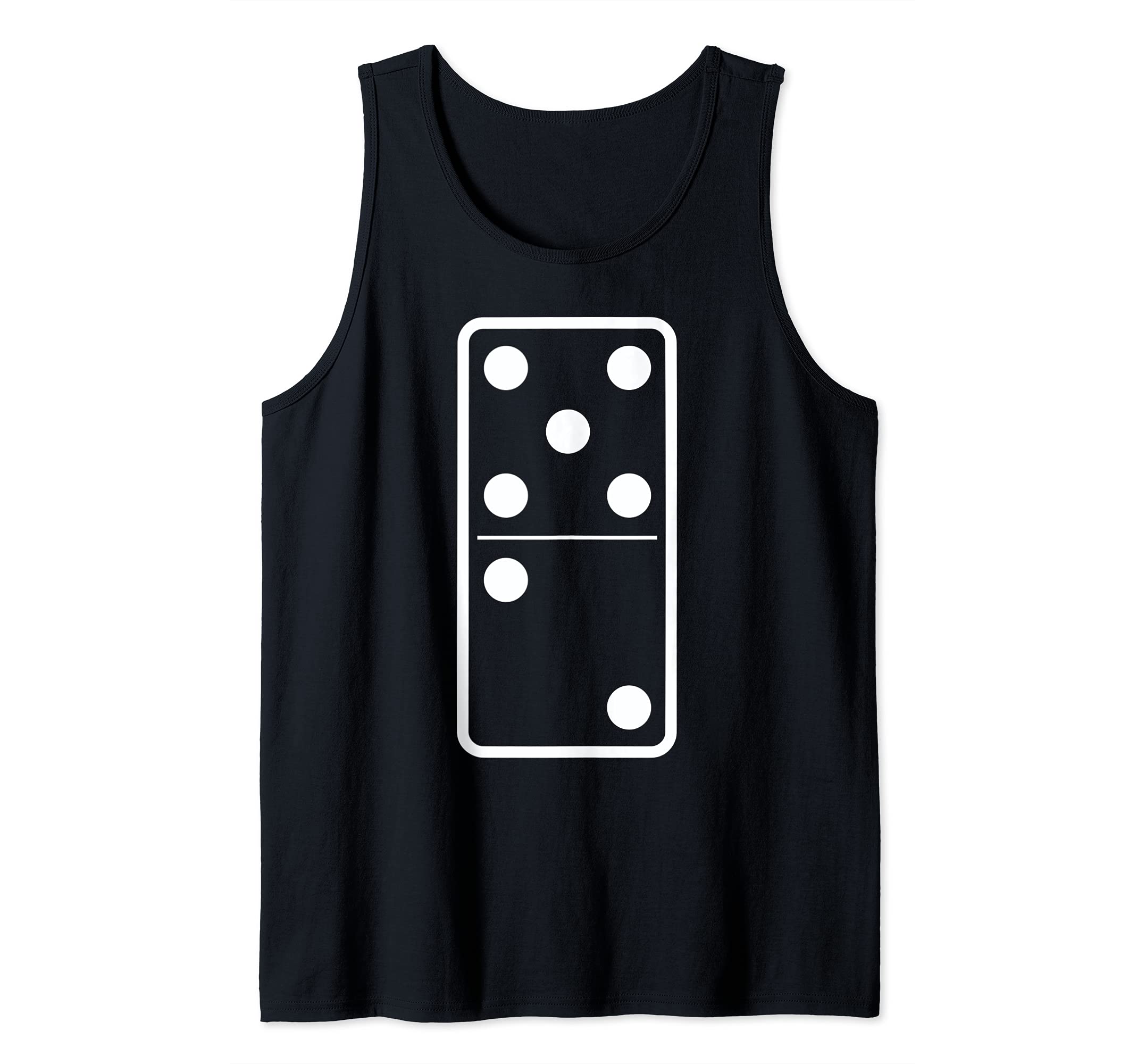 Domino Costume 5 2 Halloween Group White Tank Top