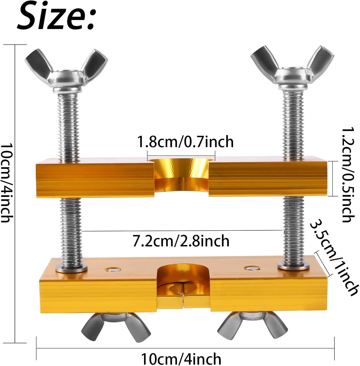 DatingDay Mouthpiece Puller Tool,Brass Instrument Mouthpiece Extractor,Microphone Puller Extractor Adjustable Portable,Disassembly tool for Trombone(Gold): Musical Instruments