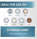 Polar Clear Lacquer Paint 1 L Satin Finish Durable Water Resistant view 6