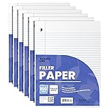 Notebook Paper, Loose Leaf Paper (6 Pack), College