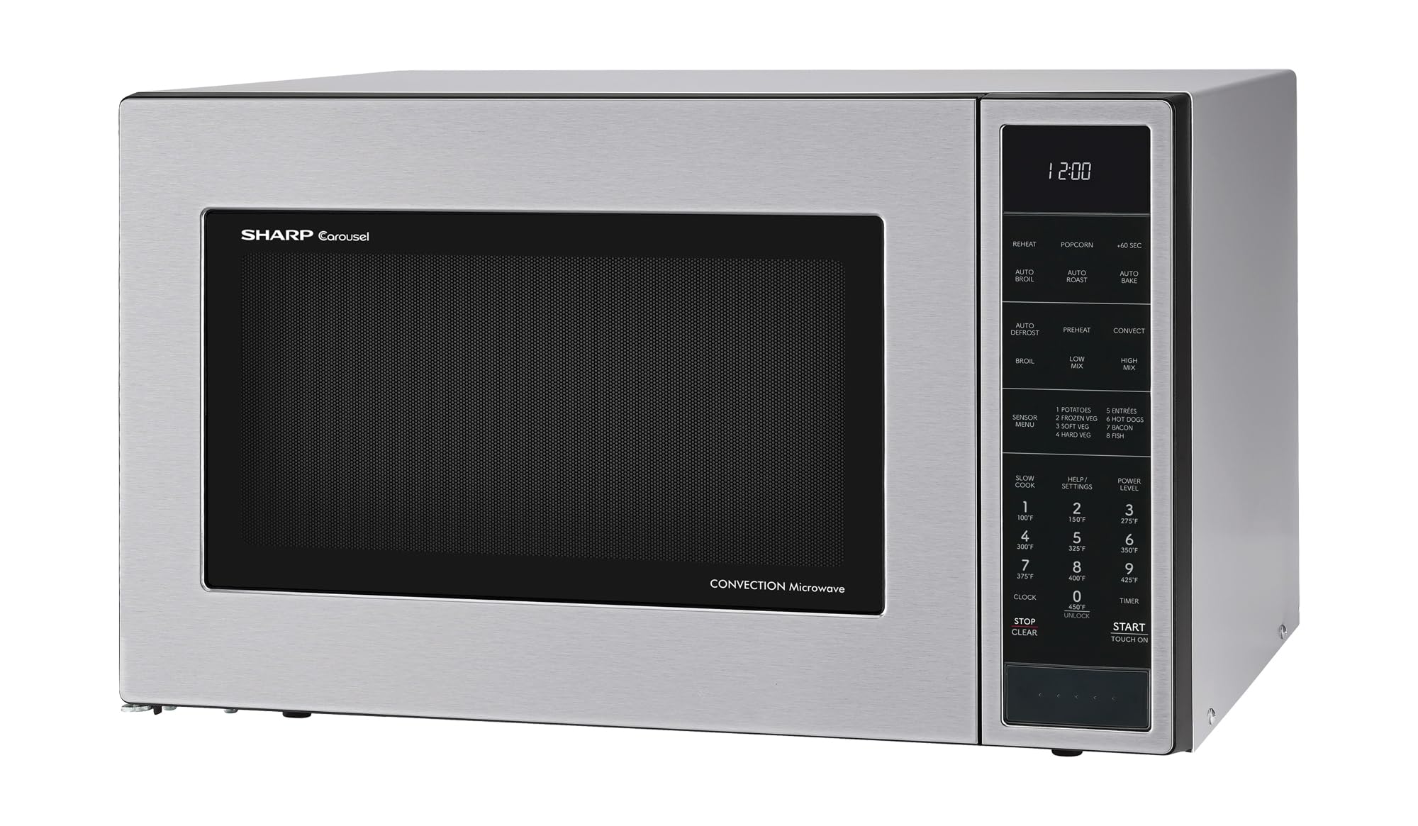 SHARP SMC1585KS Convection Countertop Microwave Oven with Removeable 15.4