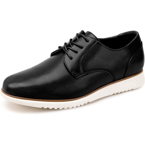 nautica dress shoes Amazon.com | Nautica Men's Dress Casual Lace-Up Shoes, Oxford Sneakers with Cushioned Sole-Eliam,Brown, Size 7.5