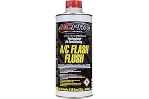 HCPRO KEEP IT RUNNING AC Flush Solvent - 32 oz HVAC Line Cleaner for Car & Home Air Conditioner Systems | Removes Oil Sludge Contaminants | Universal Refrigerant Flush HCPRO