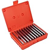 TINVHY 10 Pair Matched Machinist Thin Parallel Bars 1/8 Inch Thick x 6 Inches Long 1/2 inch Through 1-5/8 inches Wide Paralle
