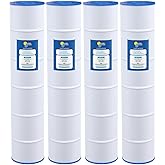 In The Swim Standard Pool Filter Cartridge 4-Pack Replacement for Jandy CL580 Filter