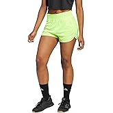 Adidas Womens Pacer Essentials Knit High-Rise Shorts