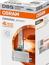 Osram 66548 D8S Xenon 25W XENARC PK32d-1 4500K Boxed view 4