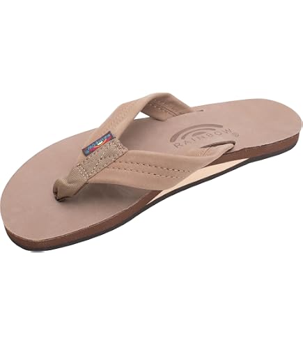 Amazon.com | Rainbow Sandals Men's Single Layer Premier Leather