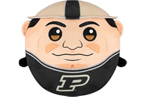THE SLEEP SQUAD Sleep Squad Purdue Boilermakers Pete 12" Mascot Kiri Cloud Plushie - Official Collegiate Plush