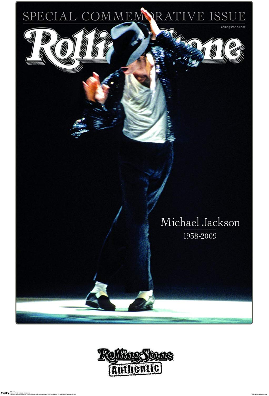 Serene collections Rolling Stone Magazine Michael Jackson 12 x 12
