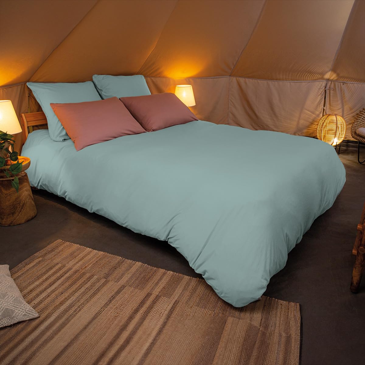 Toison d'Or Jersylor Pillow Cases, Baltic, 50cm x 70cm — image 1