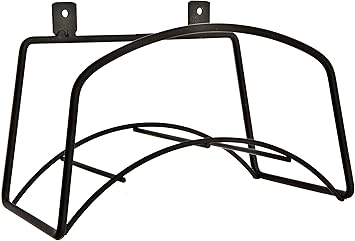 Garden Hose Holder – Cast Iron – Secure to Your Wall with Fittings
