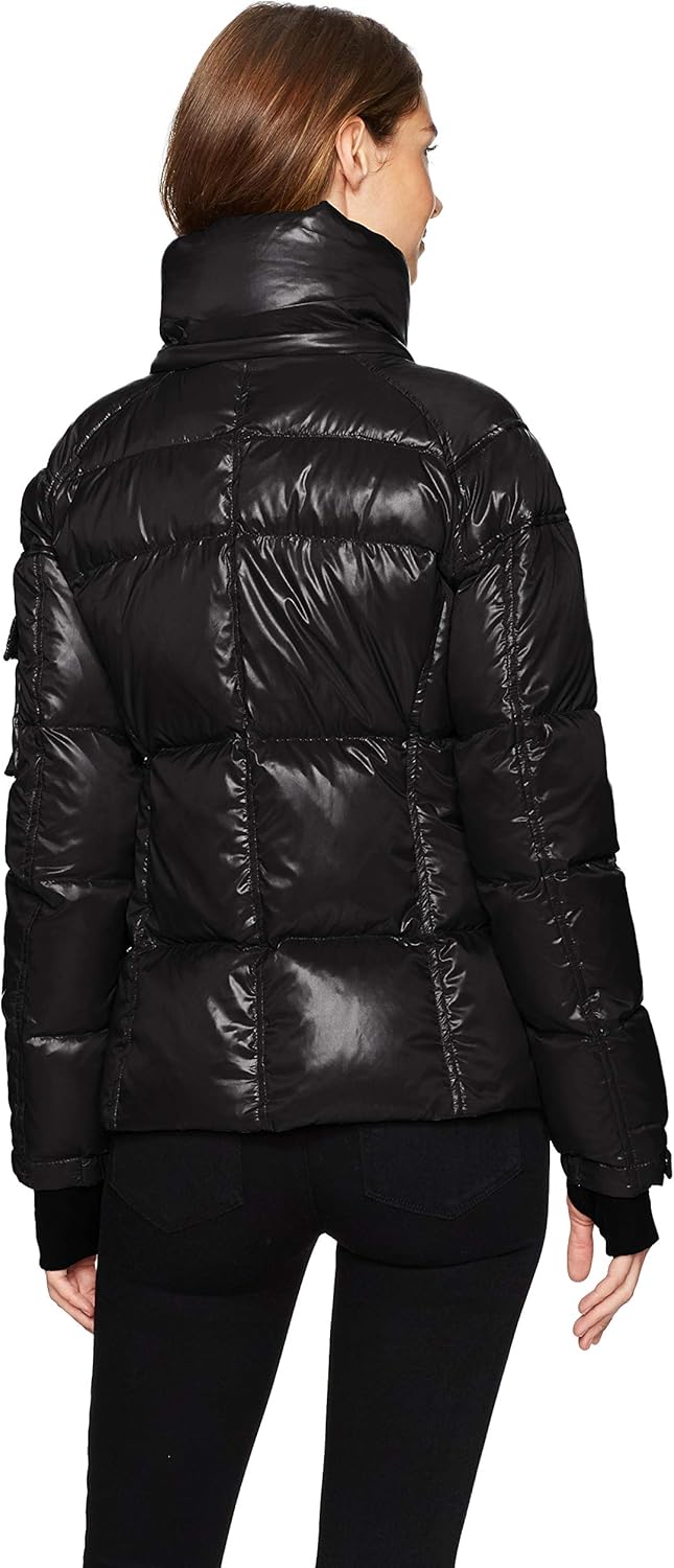S13 Women's Kylie Down Puffer Jacket with Faux Fur Trimmed Hood at  Women's Coats Shop