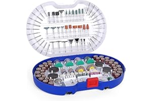 WORKPRO 276-piece Rotary Tool Accessories Kit Universal Fitment for Easy Cutting, Carving and Polishing