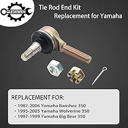 Tie Rod End Kit, Compatible With 1987-2006 Yamaha