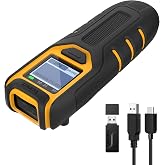Inateck Barcode Scanner Wireless,Portable Bluetooth Barcode Scanner with Screen,1D Code Scanner Kabellos 2.4GHz,Handscanner with APP and SDK, BCST-49