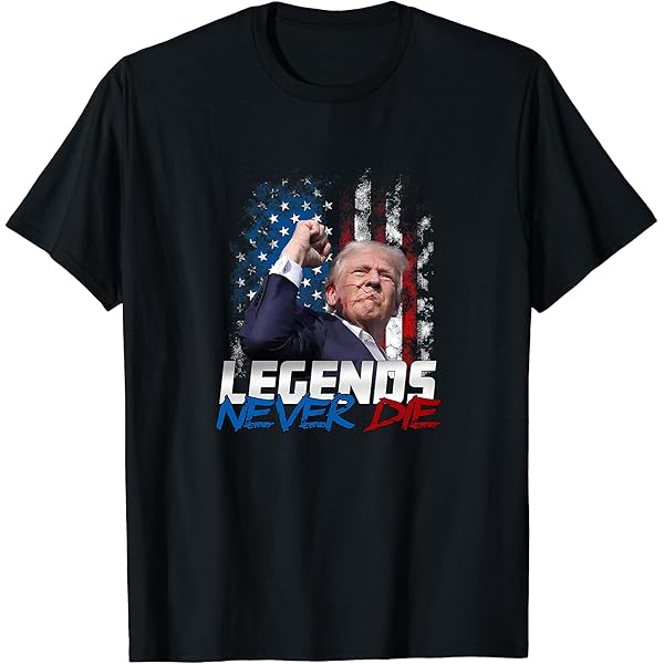 【新品】LEONOR WILL NEVER DIE Tシャツ 3XL Amazon.com: Legends Never Die - President Donald J. Trump T-Shirt