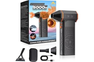 Upgrade SUPTRUCK FROSTBLAZER 5000w Thermal Snow Blower, Suptruck Frostguards, Portable Suptrucks Snows Blower, 3-Speed Adjust