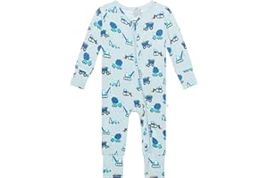 Posh Peanut Baby Rompers Pajamas Made from Soft Viscose from Bamboo - Newborn Baby Boy Clothes - Kids One Piece PJ