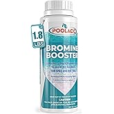 1.8LB Bromine Booster for Hot Tubs & Spas | Fast-Acting Sodium Bromide to Build Bromide Reserve | Compatible with Bromine Sanitizers | Bromine Tablets Companion | Reduce Chemical Use & Odor