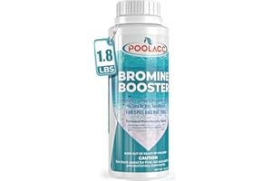 POOLACC 1.8LB Bromine Booster for Hot Tubs & Spas | Fast-Acting Sodium Bromide to Build Bromide Reserve | Compatible with Bromine Sanitizers | Reduce Chemical Use & Odor