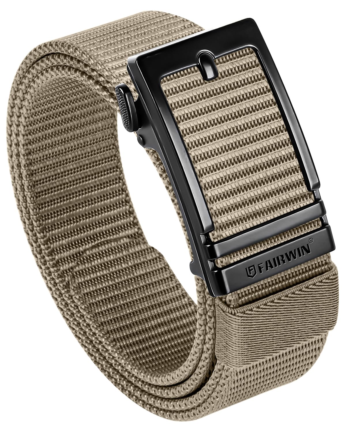 Photo 1 of FAIRWIN Men's Adjustable EDC Canvas Work & Hiking Comfort Belt