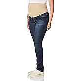 Three Seasons Maternity Women's Maternity Skinny Jean with Neutral Belly Band