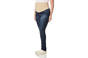Three Seasons Maternity Women's Maternity Skinny Jean with Neutral Belly Band