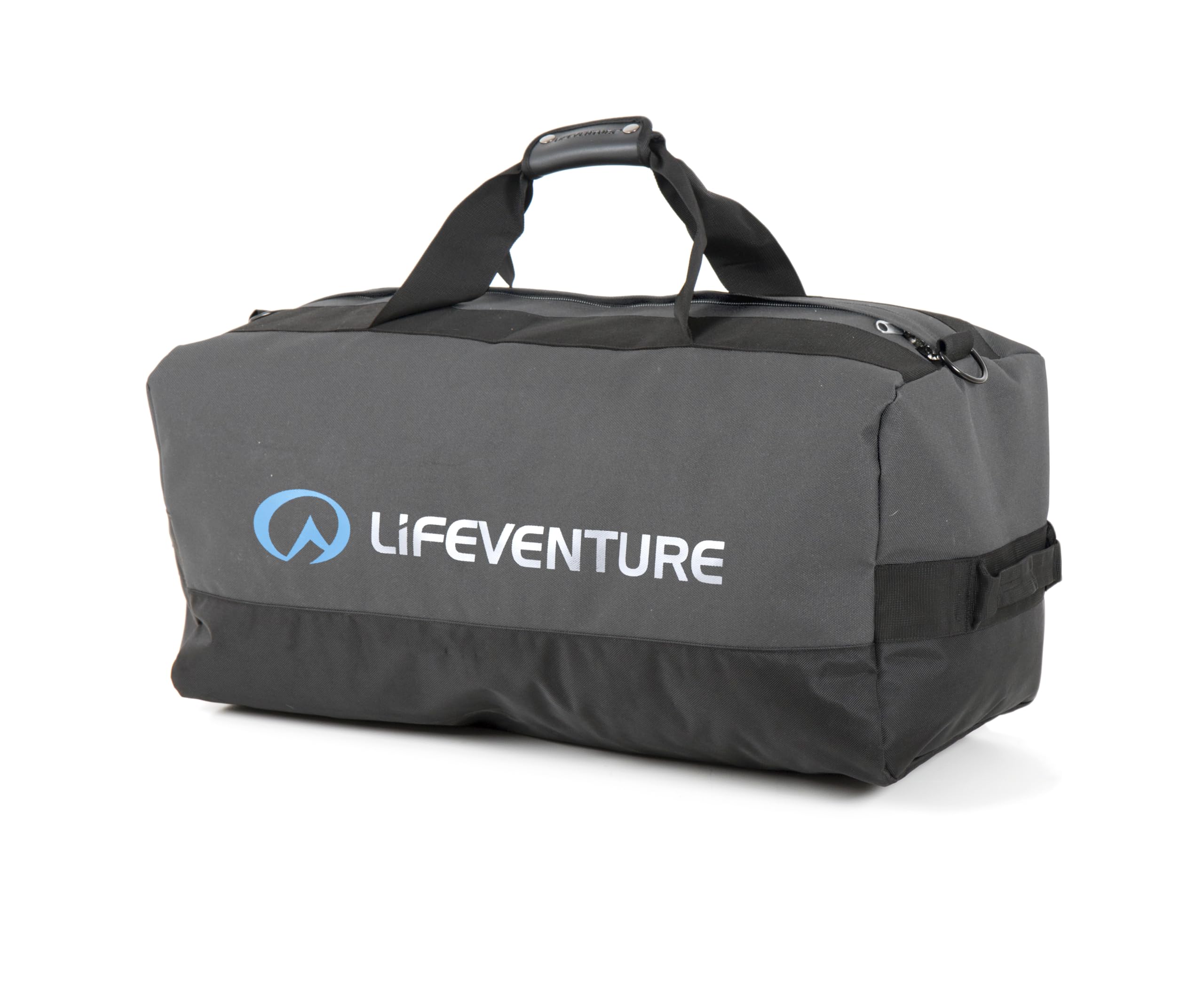 Lifeventure Expedition Duffle Bag, 100 Litre Capacity | Reinforced Material with Heavy-Duty Lockable Zips, Compact When Not in Use