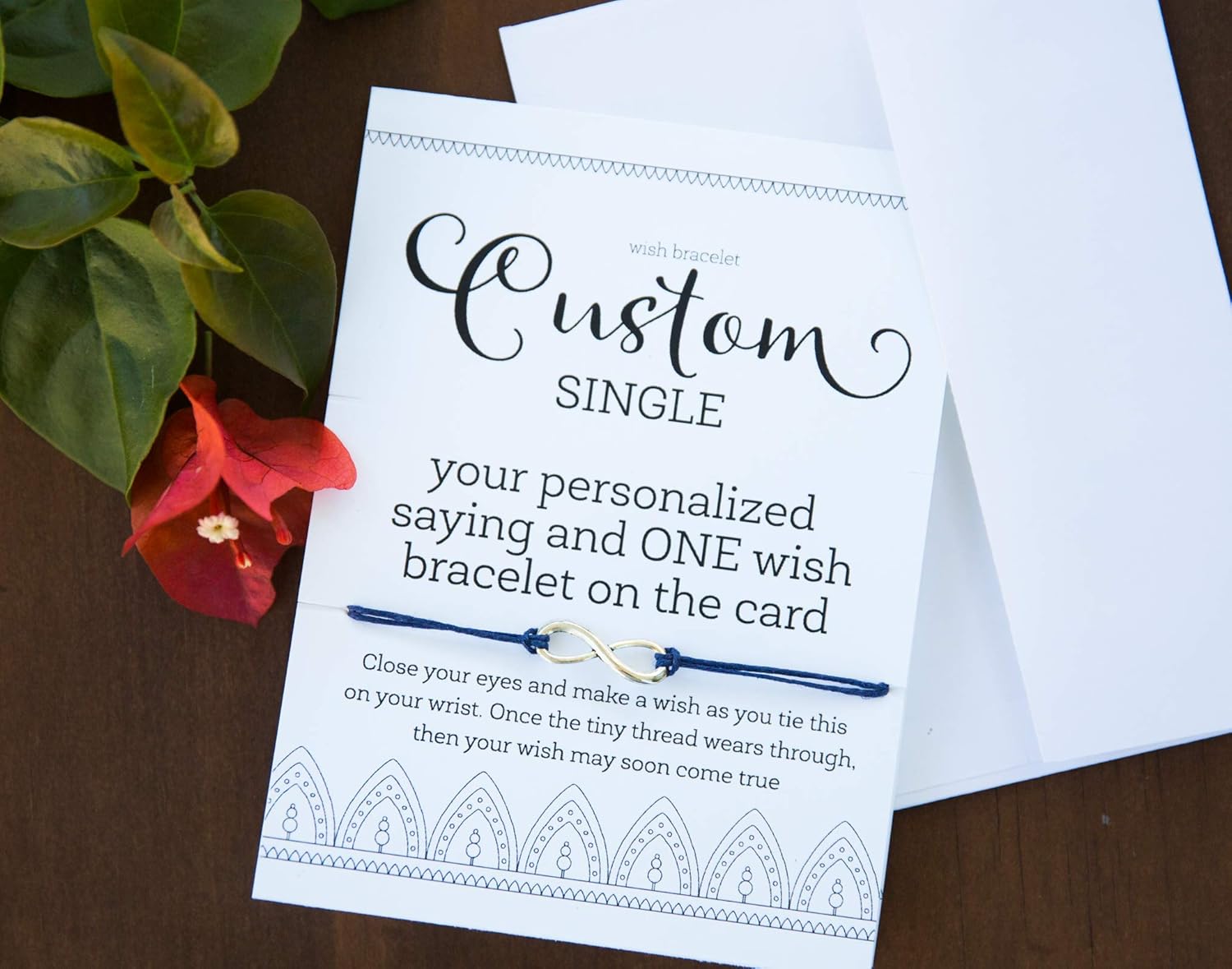 single custom greeting card